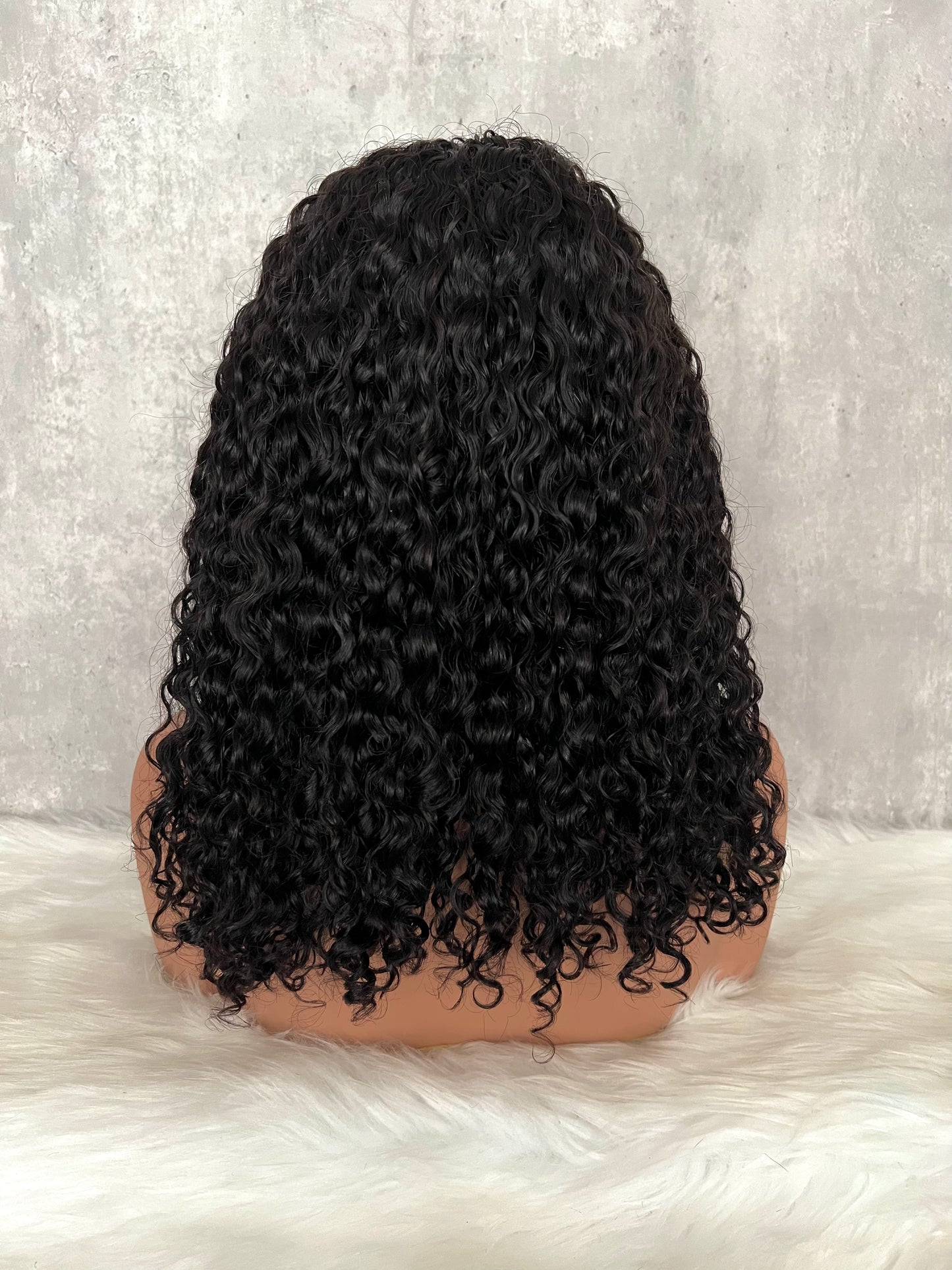 Burmese Curl Flip-Over Half Wig