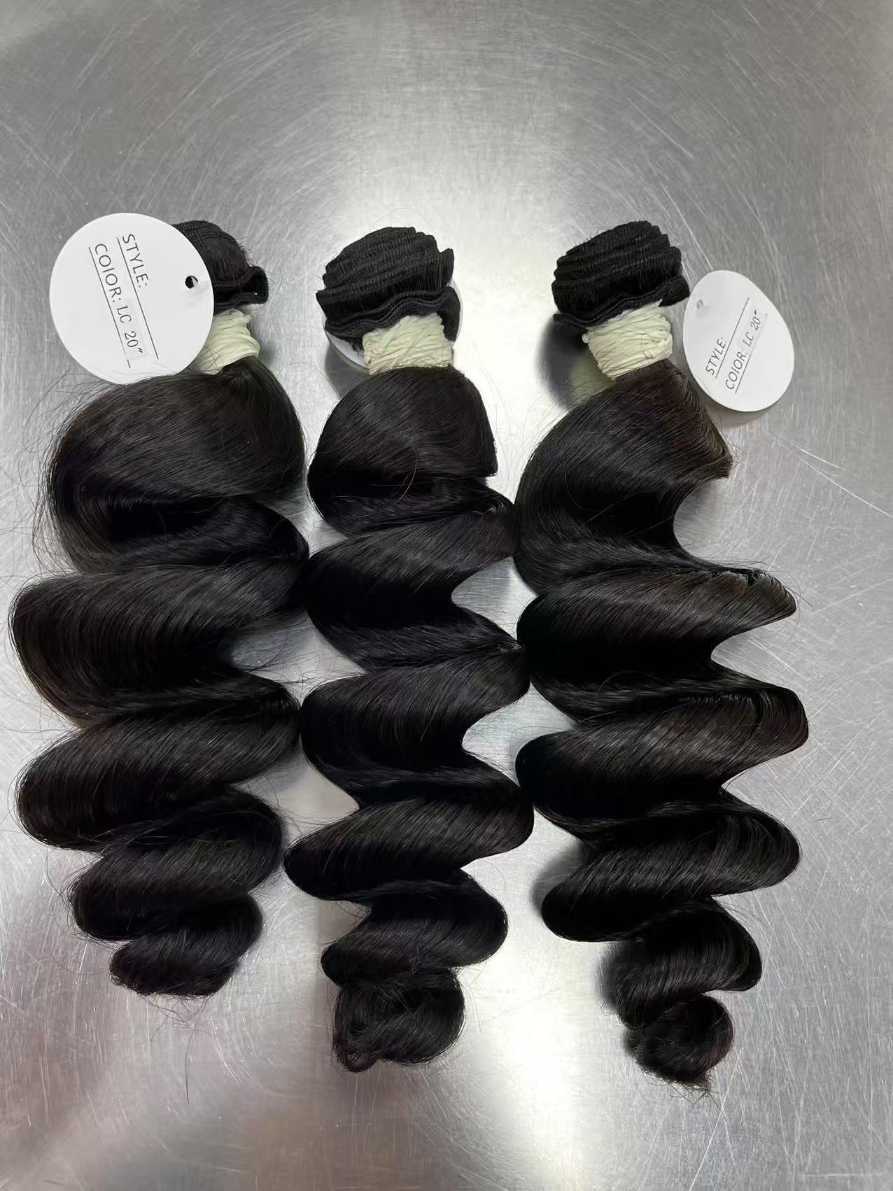 Brazilian Raw Bundle Loose Wave Single Donor Unprocessed
