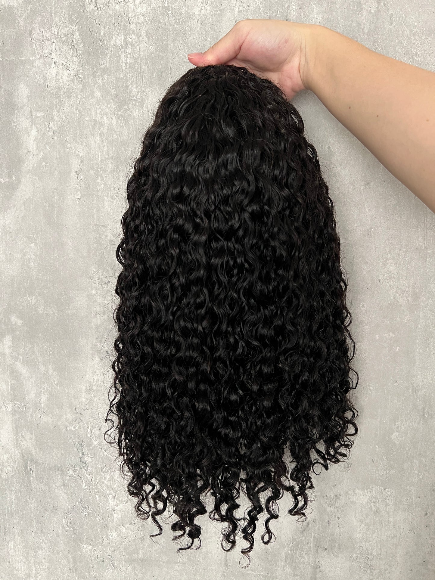 Burmese Curl Flip-Over Half Wig