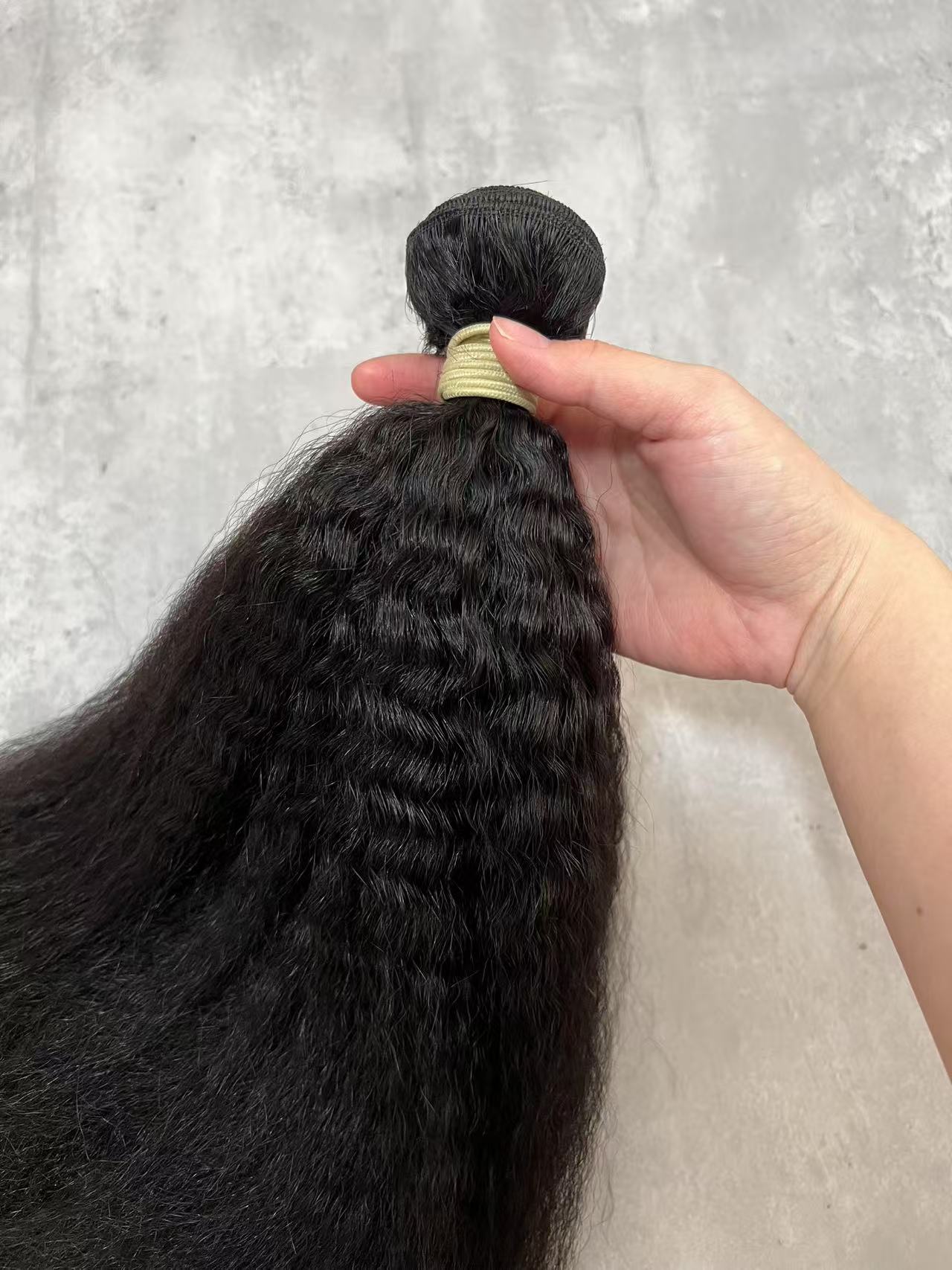 Brazilian Raw Bundle Kinky Straight Single Donor Unprocessed