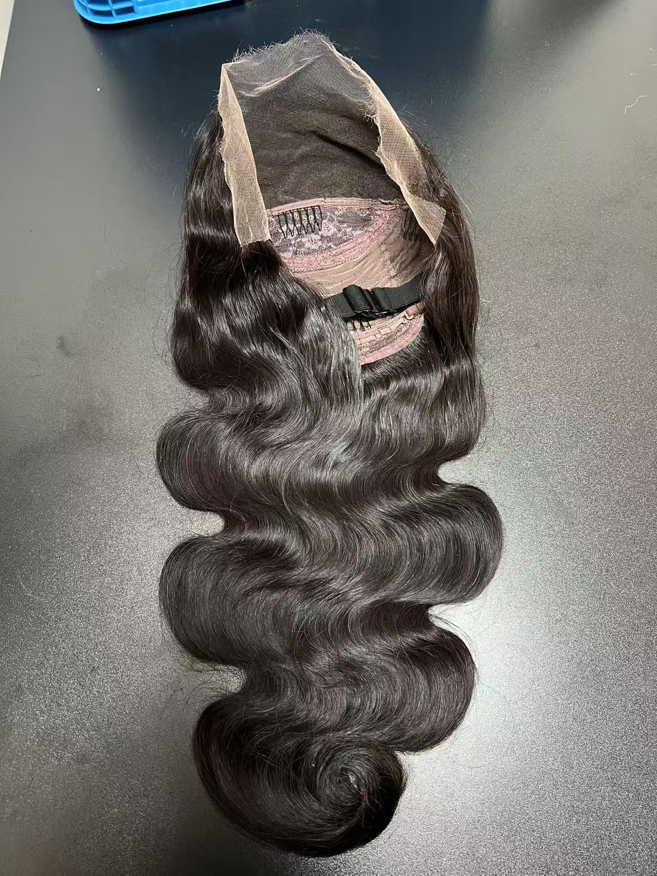 HDLace Full Frontal Wig Body Wave 1B 200%