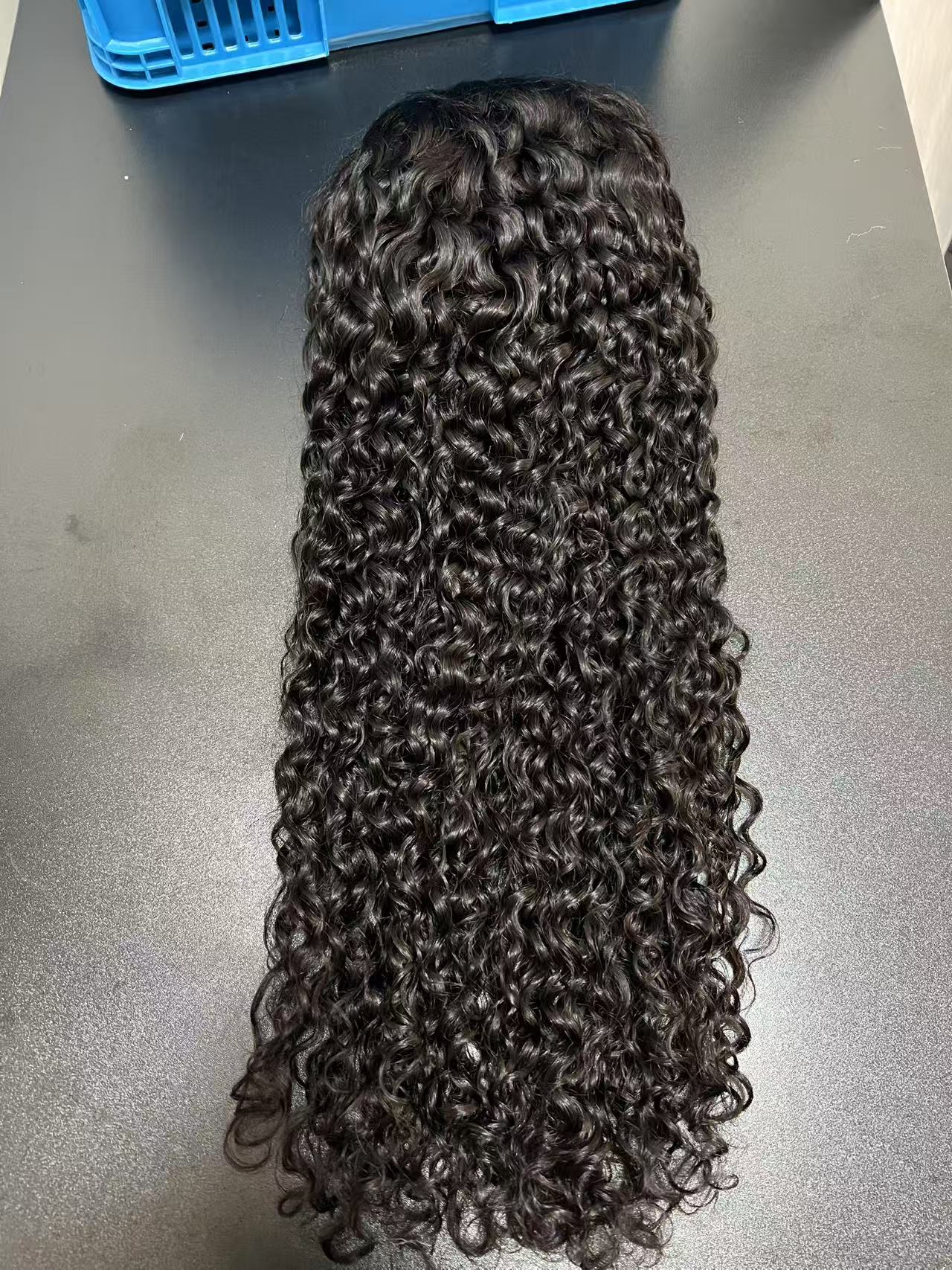 HDLace Full Frontal Wig Water Wave 1B 200%