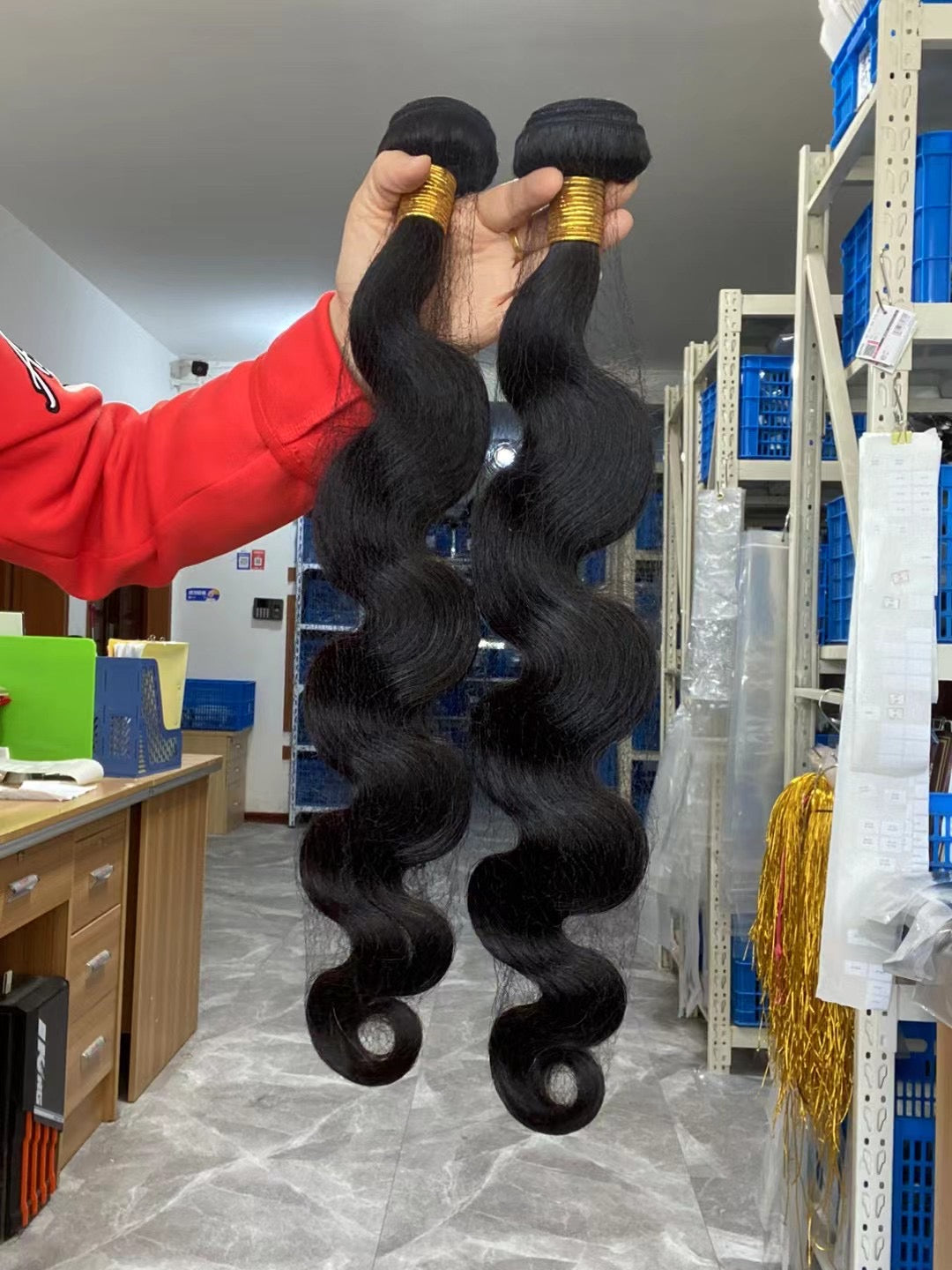 Brazilian hair bundles Body Wave 1B Free Shiping BMJ Hair
