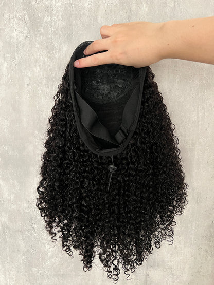 Pixie Curl Flip-Over Half Wig