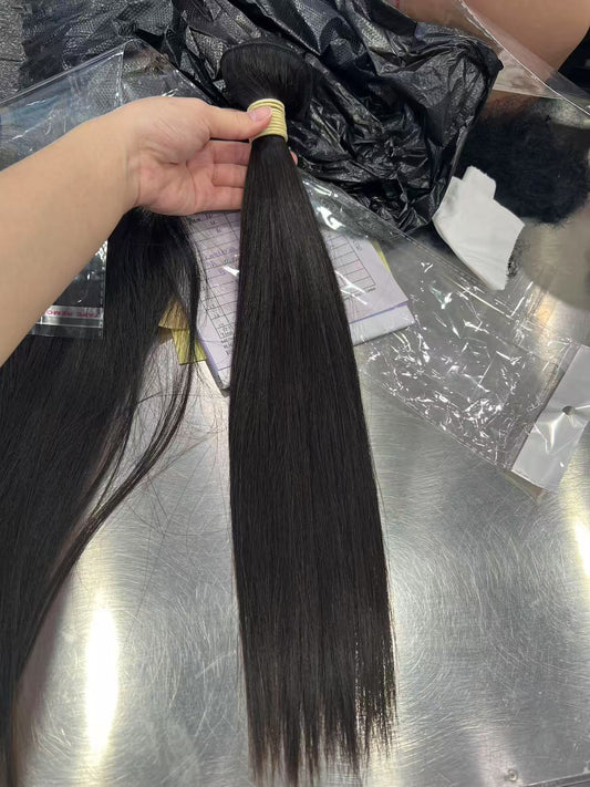 Brazilian Raw Bundle Straight Single Donor Unprocessed