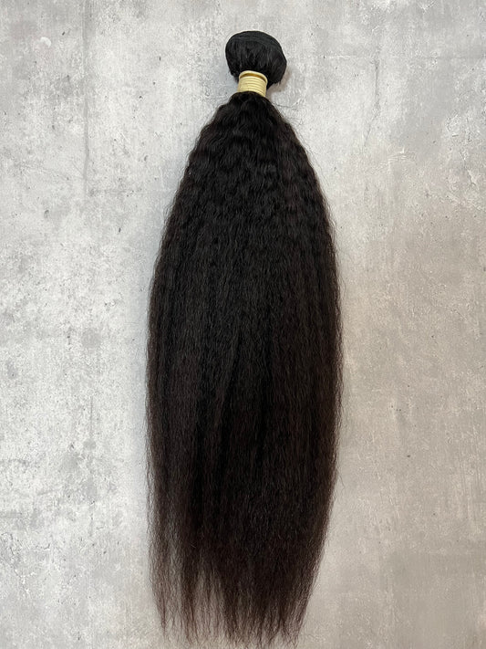 Brazilian Raw Bundle Kinky Straight Single Donor Unprocessed