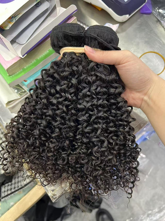 Brazilian Raw Bundle Curly Single Donor Unprocessed