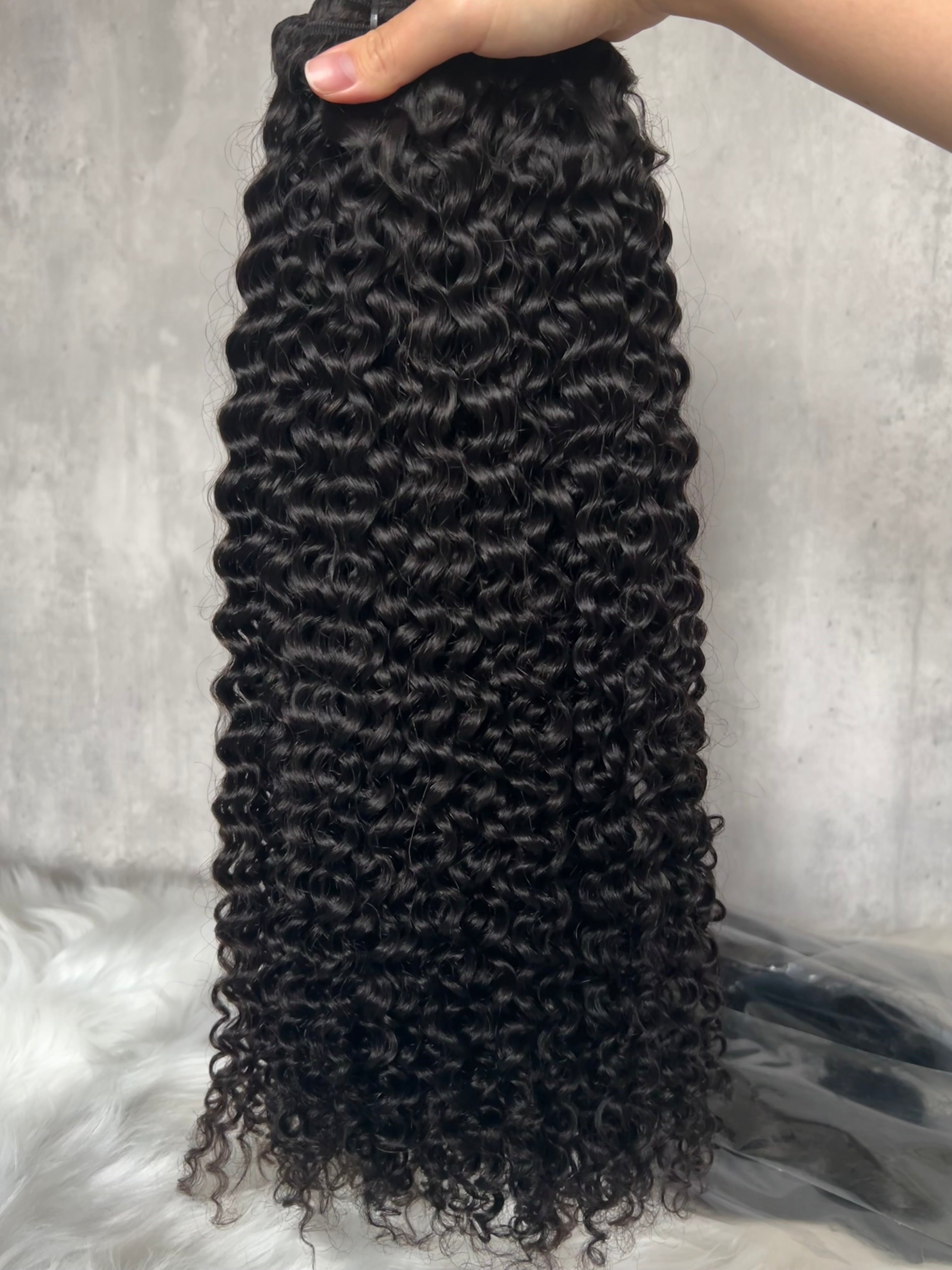 13A Virgin Hair Jerry Curly Extension BMJ Hair