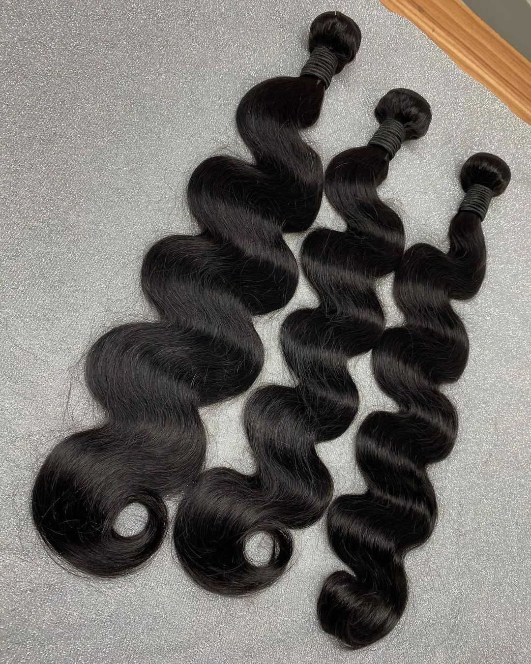 Brazilian hair bundles Body Wave 1B Free Shiping BMJ Hair