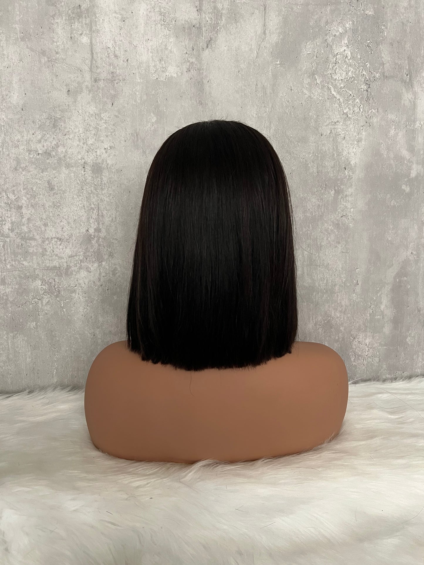 SDD 5x5 Closure Wig Straight BOB Wig 1B Color