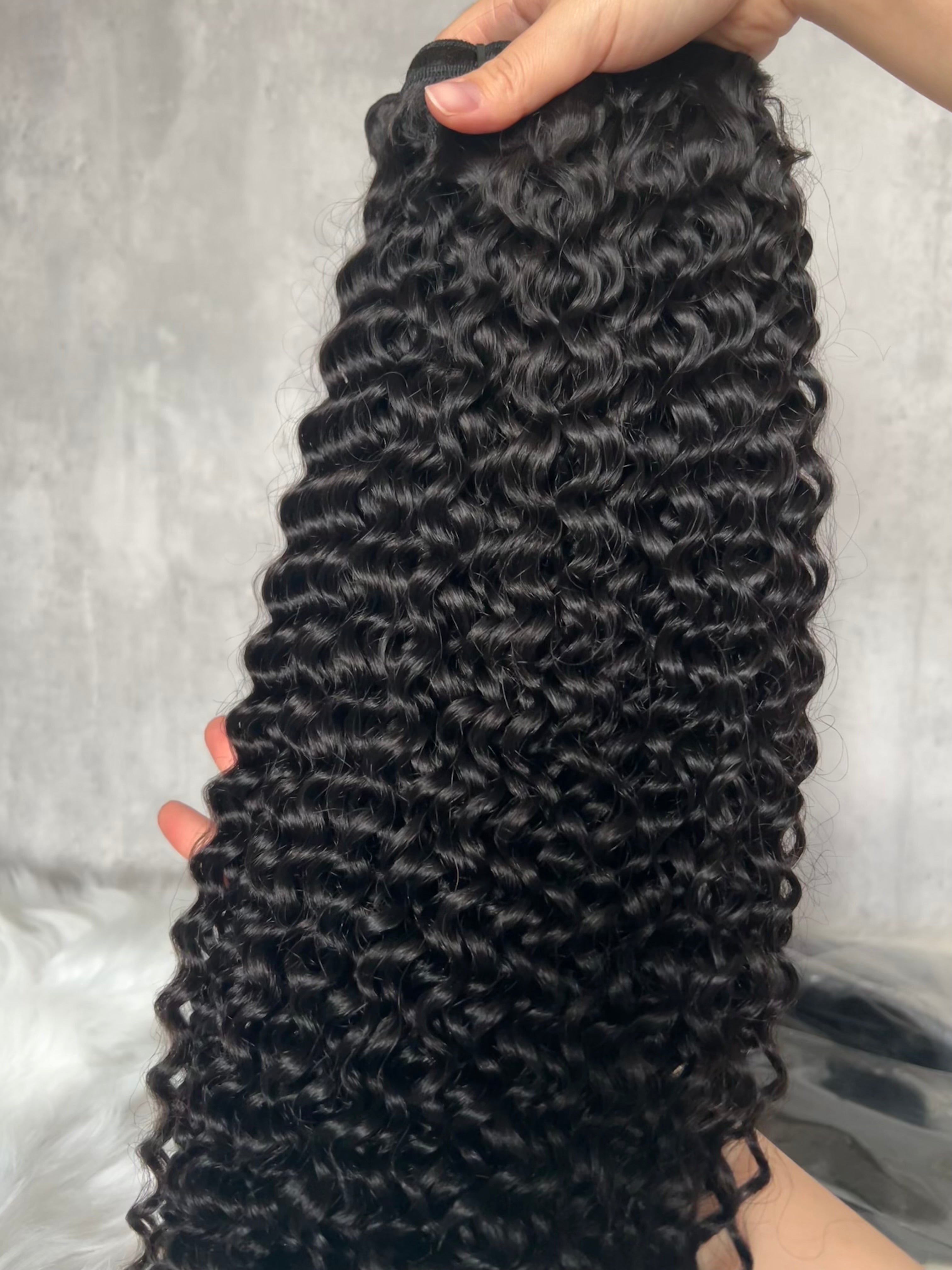13A Virgin Hair Jerry Curly Extension BMJ Hair